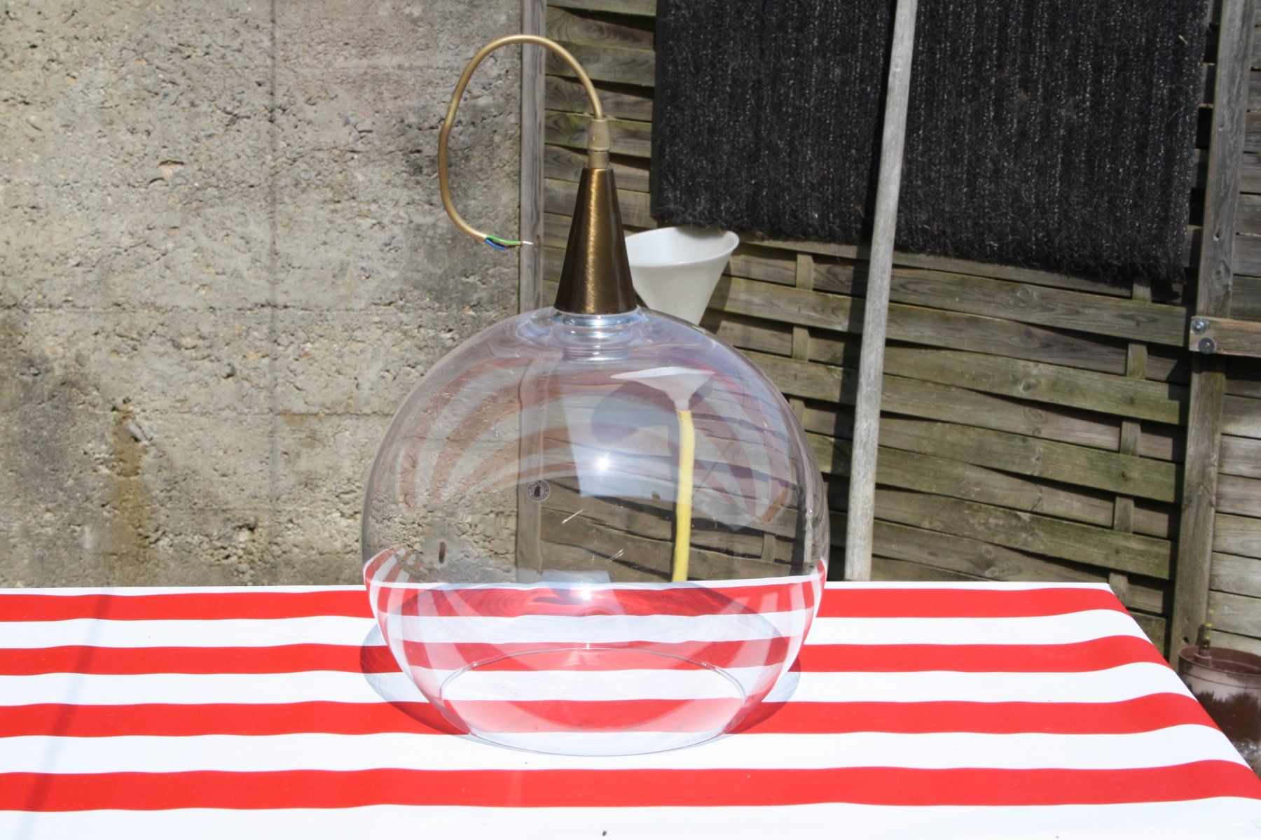 Lampade: KUGELLAMPE GLASKUGEL LAMPE – Usato da Wauwil venduto da Pneuedy 1