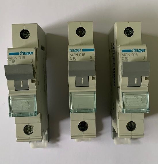 Hager Interruttori: Hager MCN 016 C16A LS - Schalter – Usato da Zürich venduto da Apache4