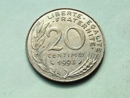 20 centimes France 1993 Marianne