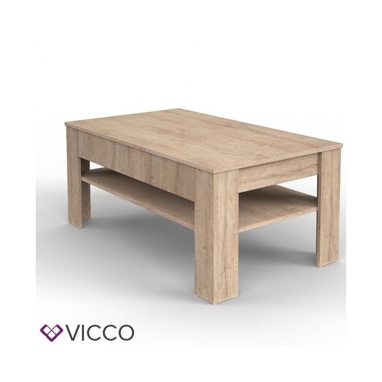 Tische: Couchtisch Beistelltisch mit Schublade Sonoma/Eiche – Neu und originalverpackt aus Wallenwil von toesstal-vertrieb 7