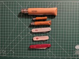 Messerkonvolut – Opinel & Victorinox