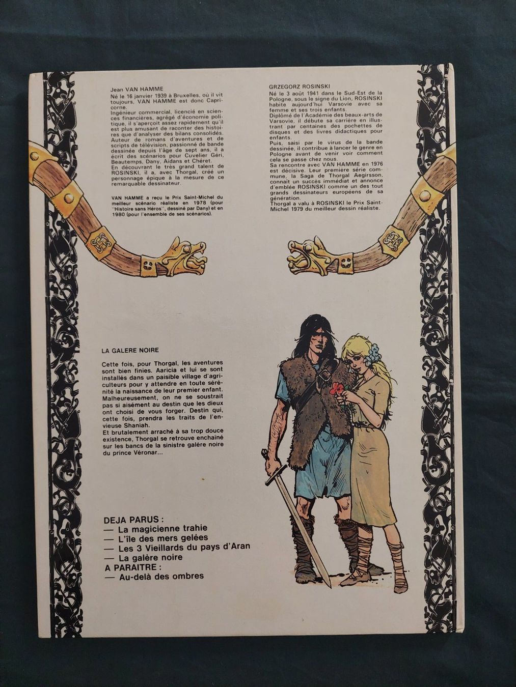 Fumetti: Thorgal T.4 La Galère Noire EO 1982 TBE – Usato da Genève venduto da Blu_BD 1
