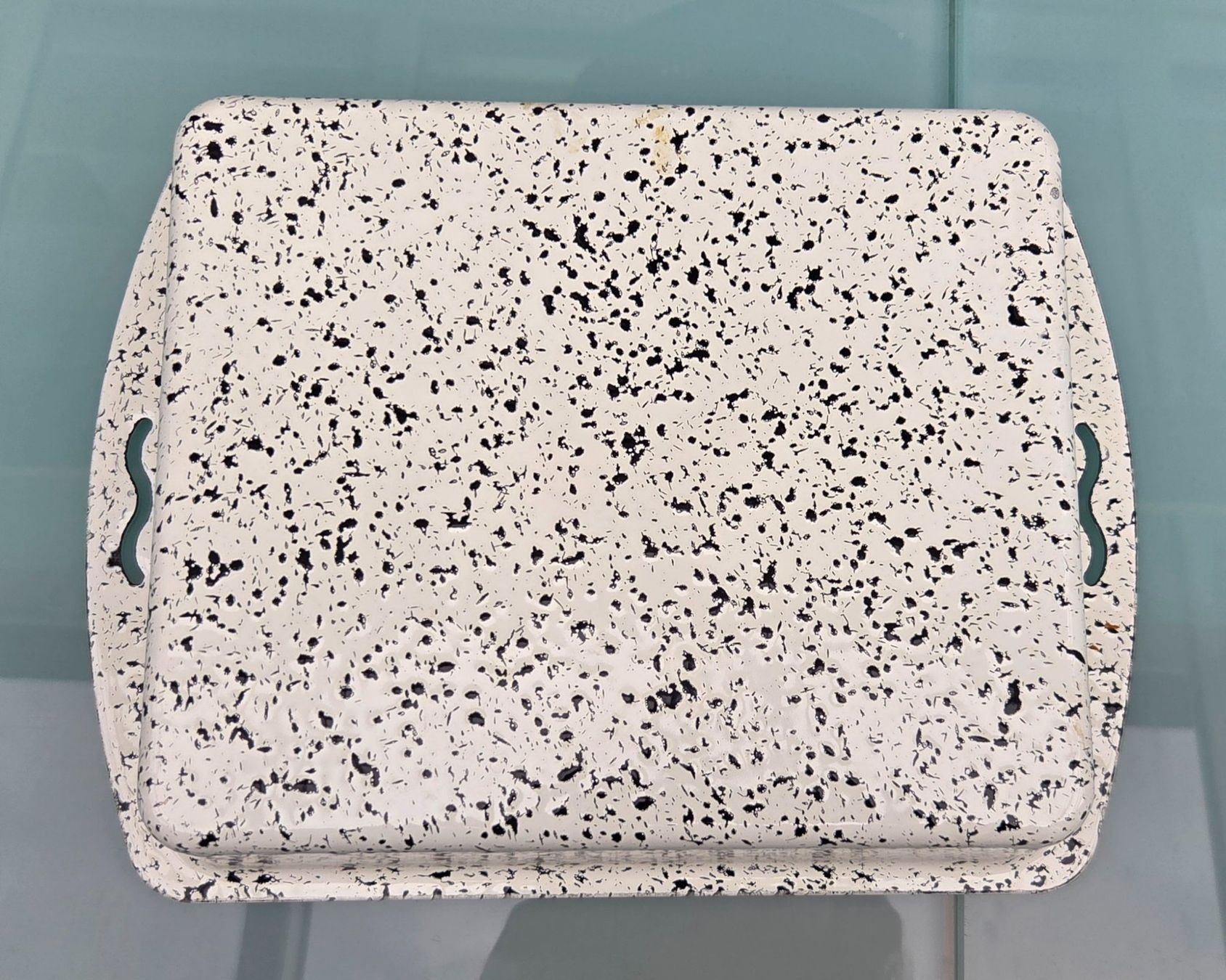 Teglie da forno: Backform Kuchenform Auflaufform, weiss schwarz – Usato da Pratteln venduto da Barfuss999 1