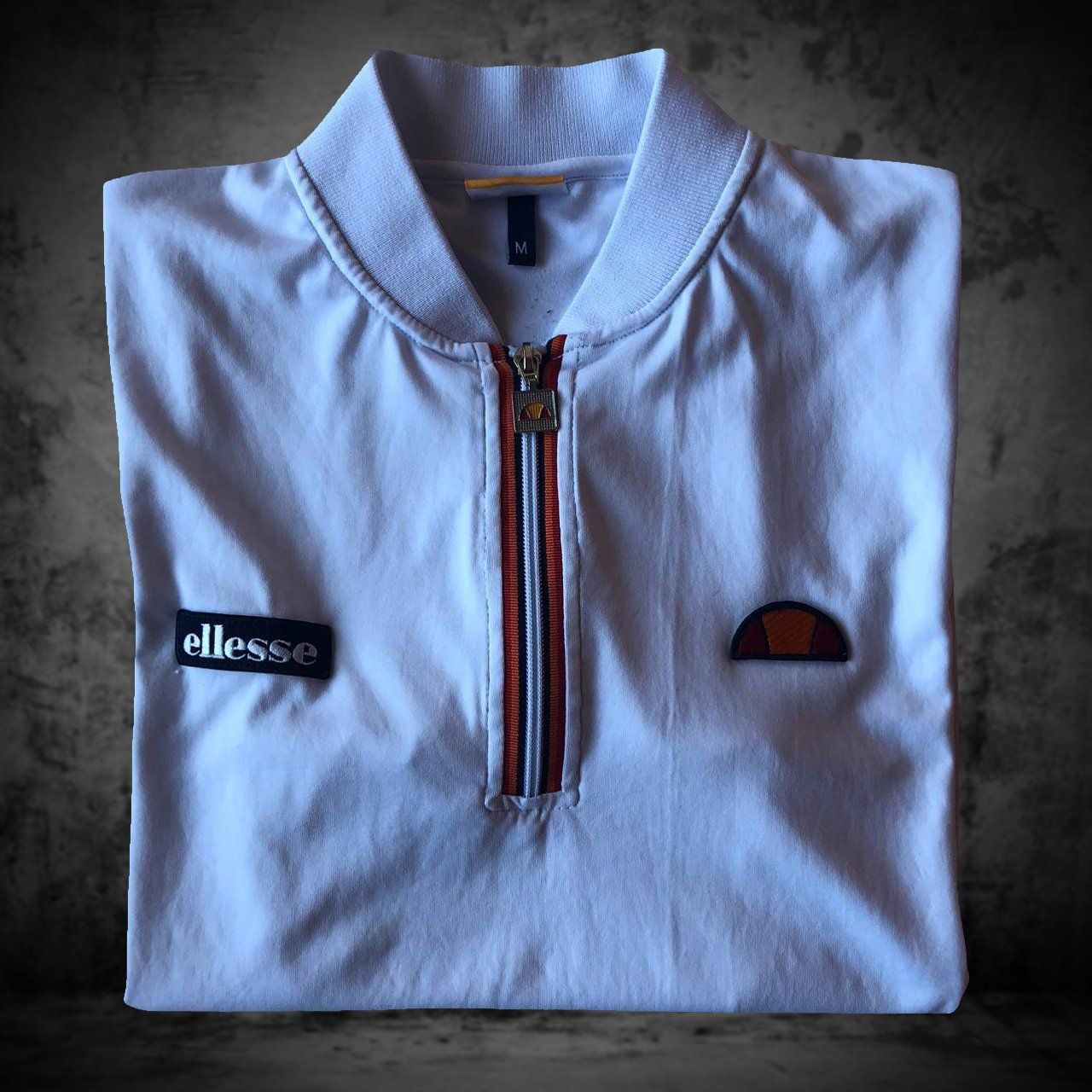 Ellesse Canottiere & Pantaloni: Jersey Ellesse Cycling White Men M – Usato da Genève venduto da ang_7j7j 2