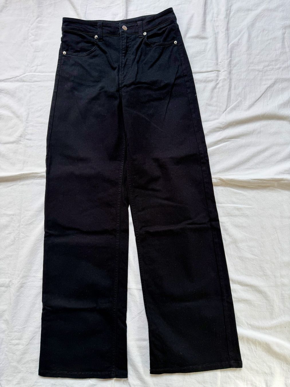 H&M Hosen: H&M, Twillhose, schwarz, Gr. 38 – Neu (gemäss Beschreibung) aus Basel von Solaia28