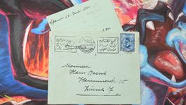CL32 Enveloppe + Timbre Egypte 1934