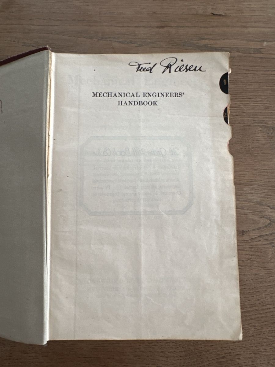 Libri: Antikes Buch Mechanical Engineers‘ Handbook 1922 – Usato da Frauenfeld venduto da Jose_luis 1