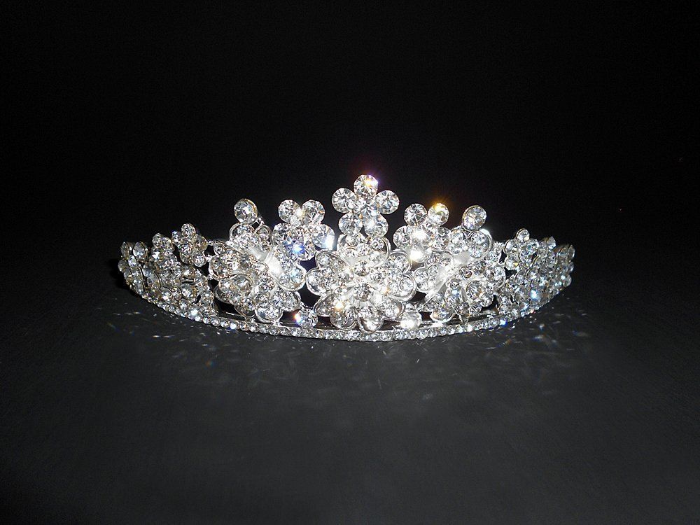 Accessori per capelli: Diadem Krystal Flowers – Nuovo e nell'imballaggio originale da Ostermundigen venduto da LorisHome