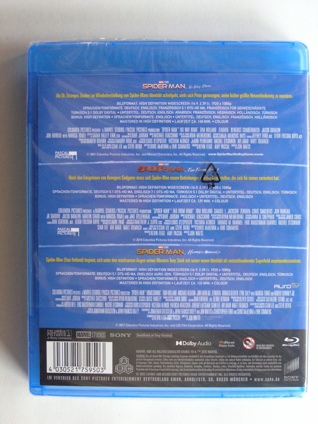 Tutti i DVDs: SPIDER-MAN complete COLLECTION – Nuovo (secondo la descrizione) da Zuzwil SG venduto da vette13 4