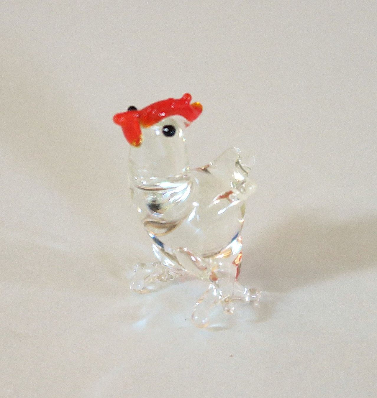 Statuette: Glas Figur Huhn, klein – Usato da Brittnau venduto da marlenestone 2
