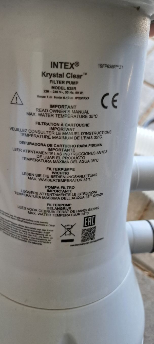 Accessoires de piscine: Pool Pumpe Kristal clear – D'occasion à Koppigen par Maschinist87 1