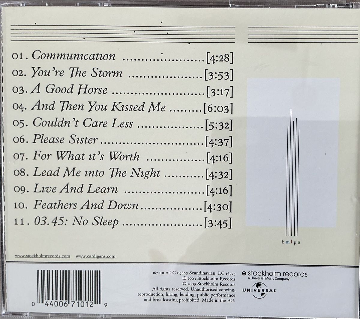CD: The Cardigans - Long Gone Before Daylight - CD Top! – Usato da Aristau venduto da useidon 1