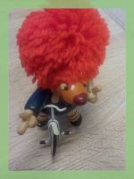 Origineller  Waggis auf Velo, Handarbeit, Kunststoff, Deko!