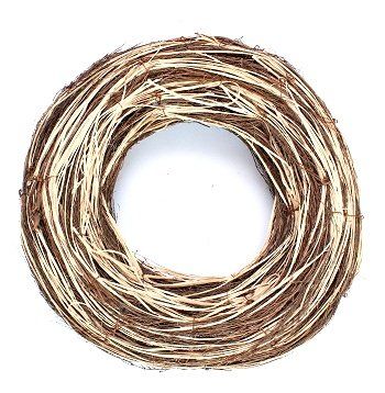 Tutte le decorazioni: Rattan-Kranz braun / beige 34cm – Nuovo (secondo la descrizione) da Schlatt TG venduto da kreativ-atelier