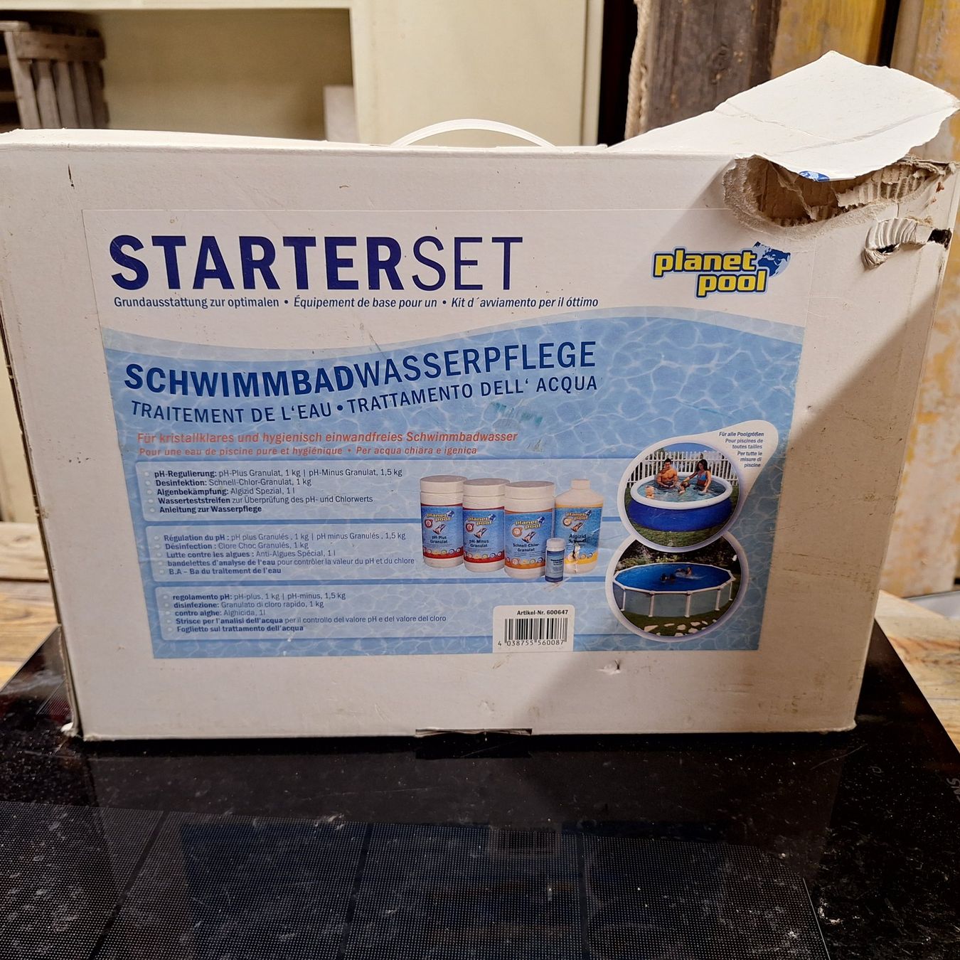 Schwimmbad: Schwimmbad Wasserpflege Starterset Planet Pooö – Neu (gemäss Beschreibung) aus Opfikon von Carslo5