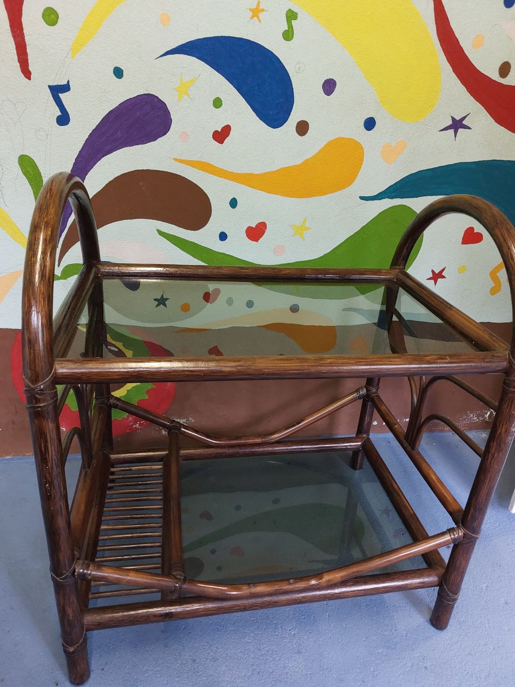 Tavoli: Vintage Rattantischli/Barwagen – Usato da Thun venduto da nad_x8nk 4