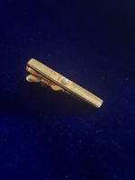 Vintage-Krawattenklammer für Herren – Goldfarben