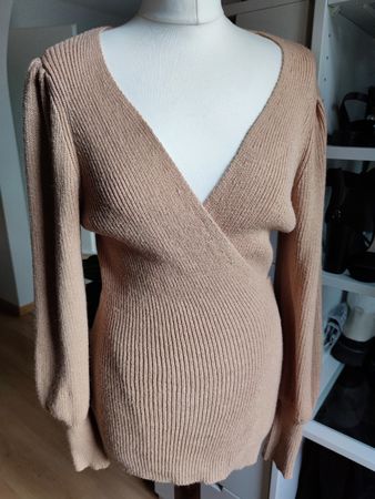 women's brown cardigan - size 36/38/40 ( ungetragen)