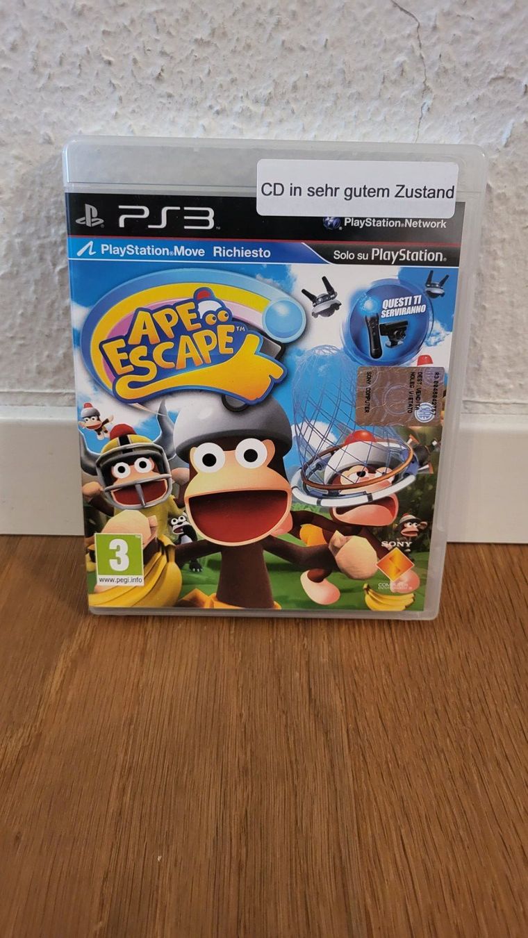 Sony Jeux: PS3 - Ape Escape – D'occasion à Münsingen par DigitaleSpielecke
