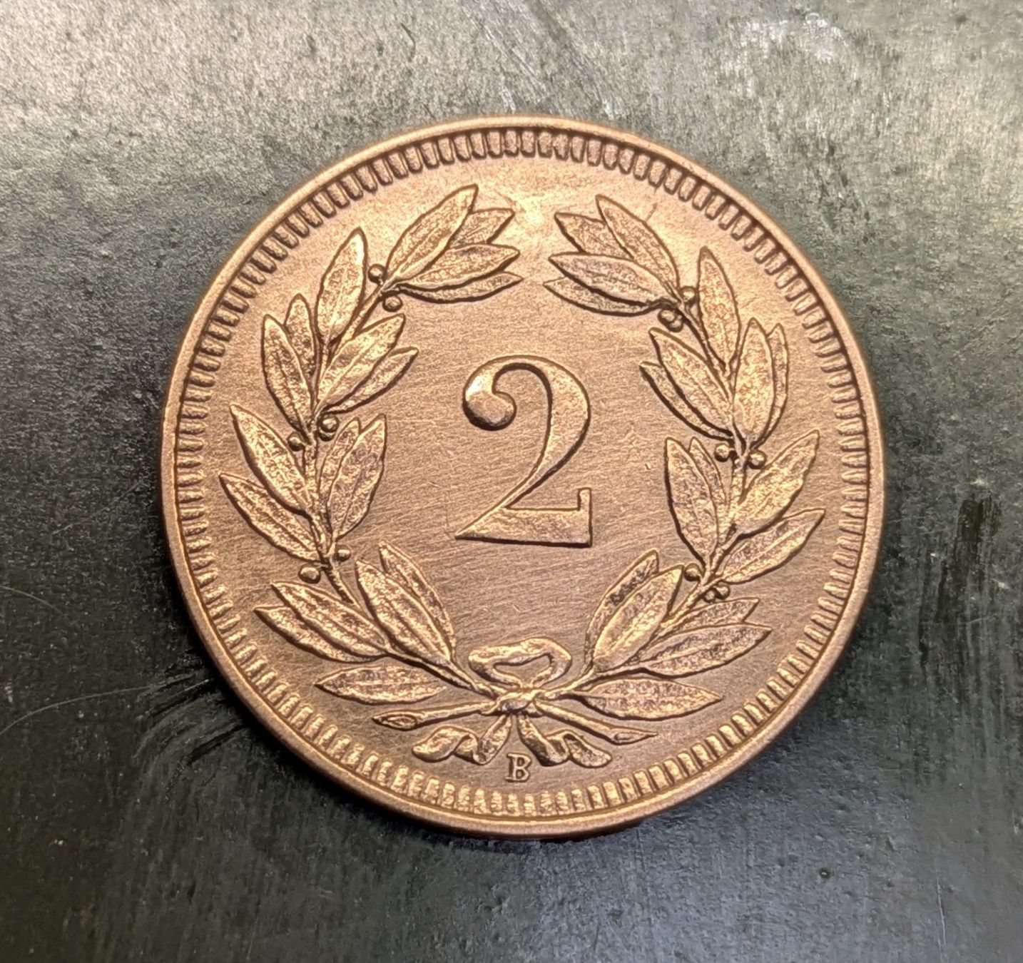 Toutes les monnaies: 2 Rappen 1918 ss – D'occasion à Zetzwil par Spitz70 1