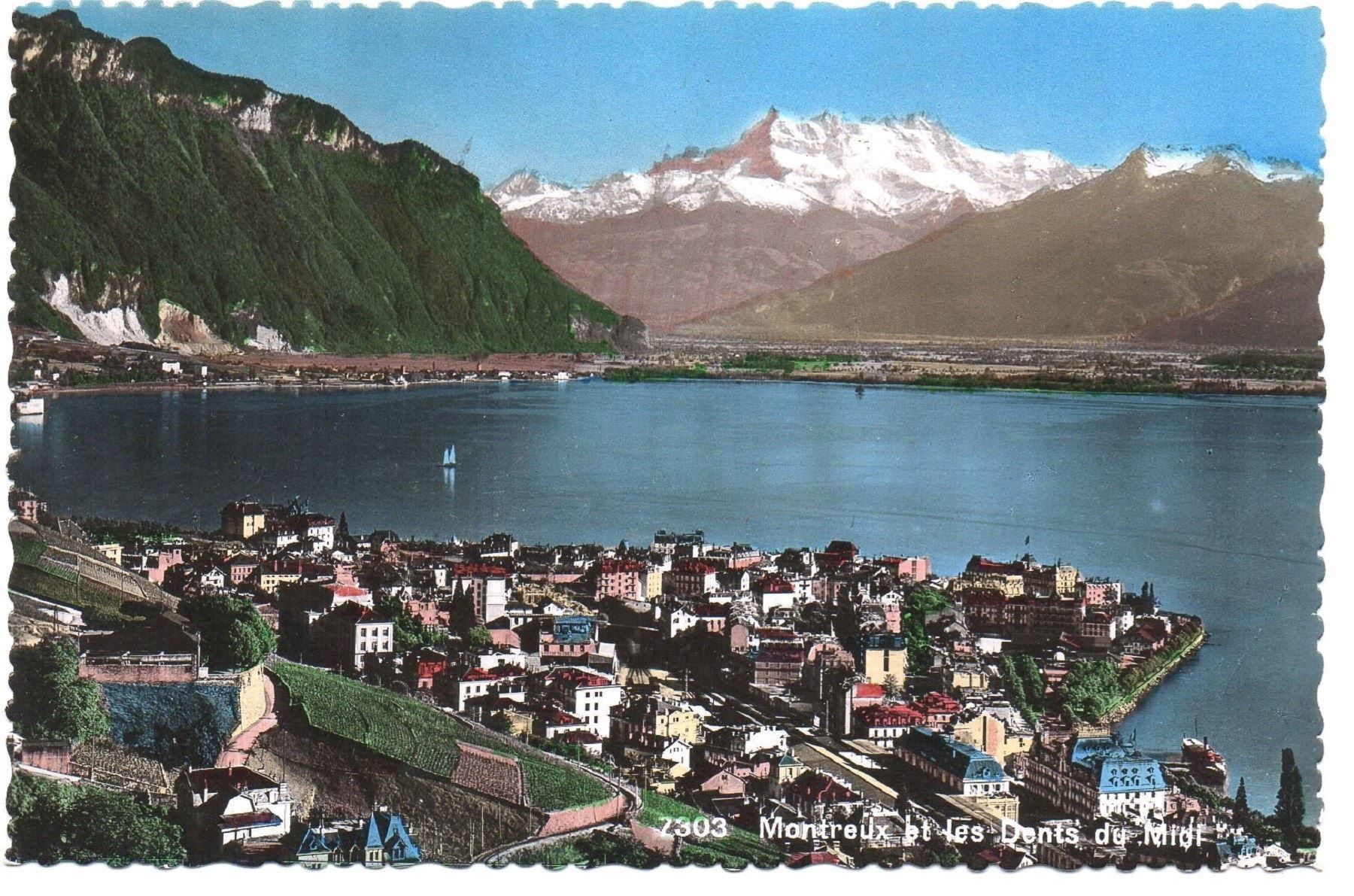Ansichtskarten: MONTREUX – Gebraucht aus Jona von philajona