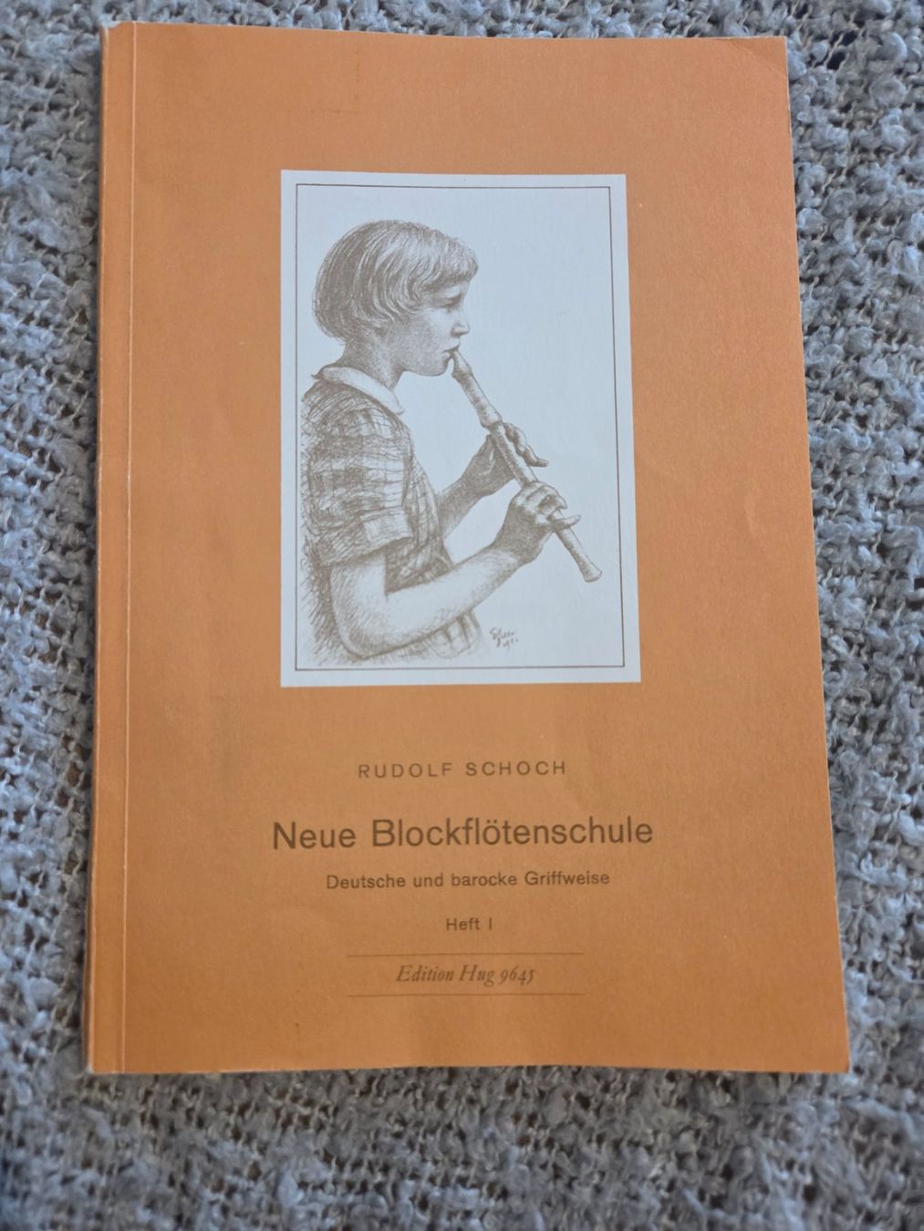 Bücher: Blockflötenschule – Gebraucht aus Köniz von Briefmarken_Frau