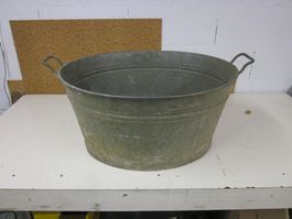 Antik Zinkwanne Bassine Zinc 65