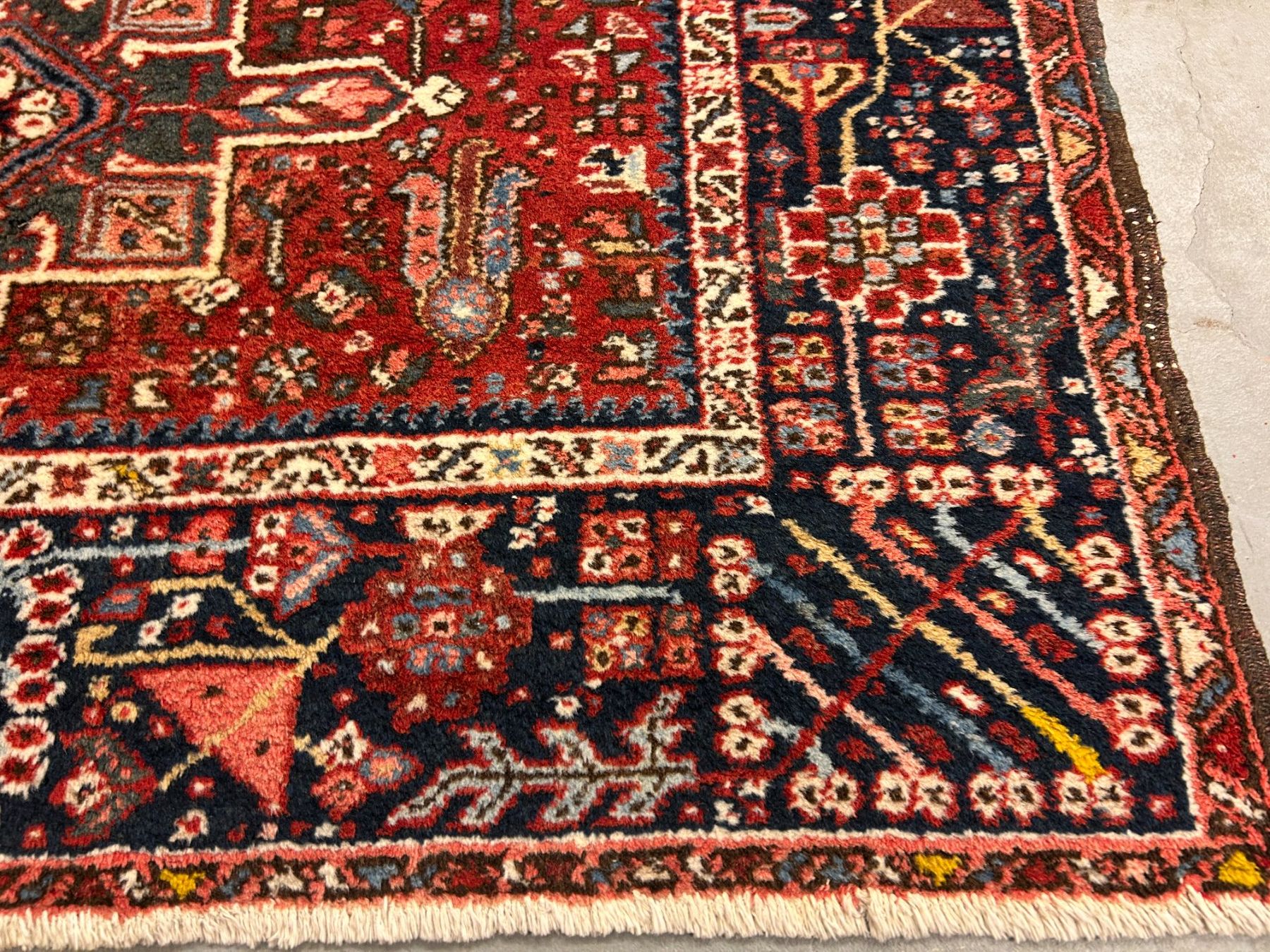 Teppiche: Edler Karadja Dozer Antik, 192 × 149 cm – Gebraucht aus Steinhausen von Super05 2