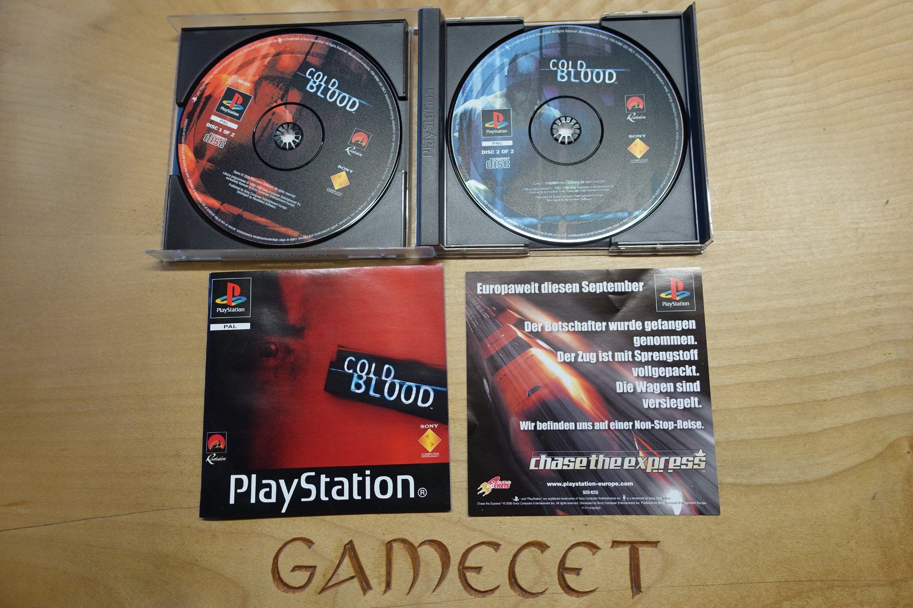 Sony Spiele: Cold Blood – Gebraucht aus Steinach von Gamecet 3