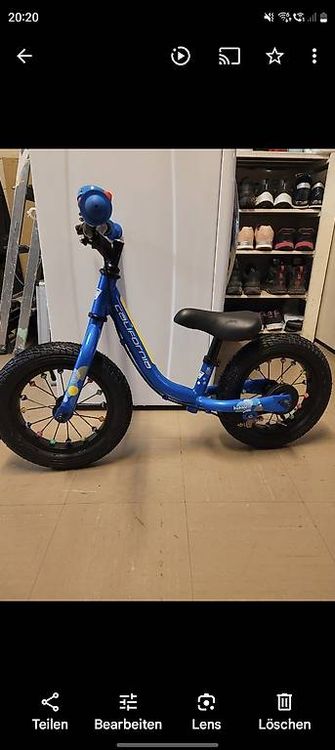 Laufrad California blau-gelb 12 Zoll 3