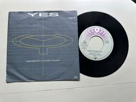 YES tolle Single RICK WAKEMANN STEVE HOWE 80's Kult Top Hit