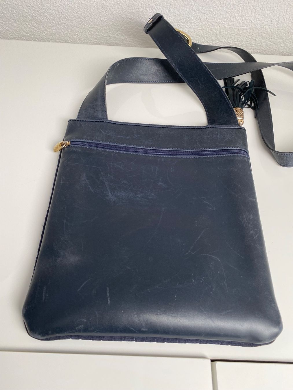 Taschen für Damen: Umhängetasche blau von Asper Zürich – Gebraucht aus Zürich von DidierTG 1