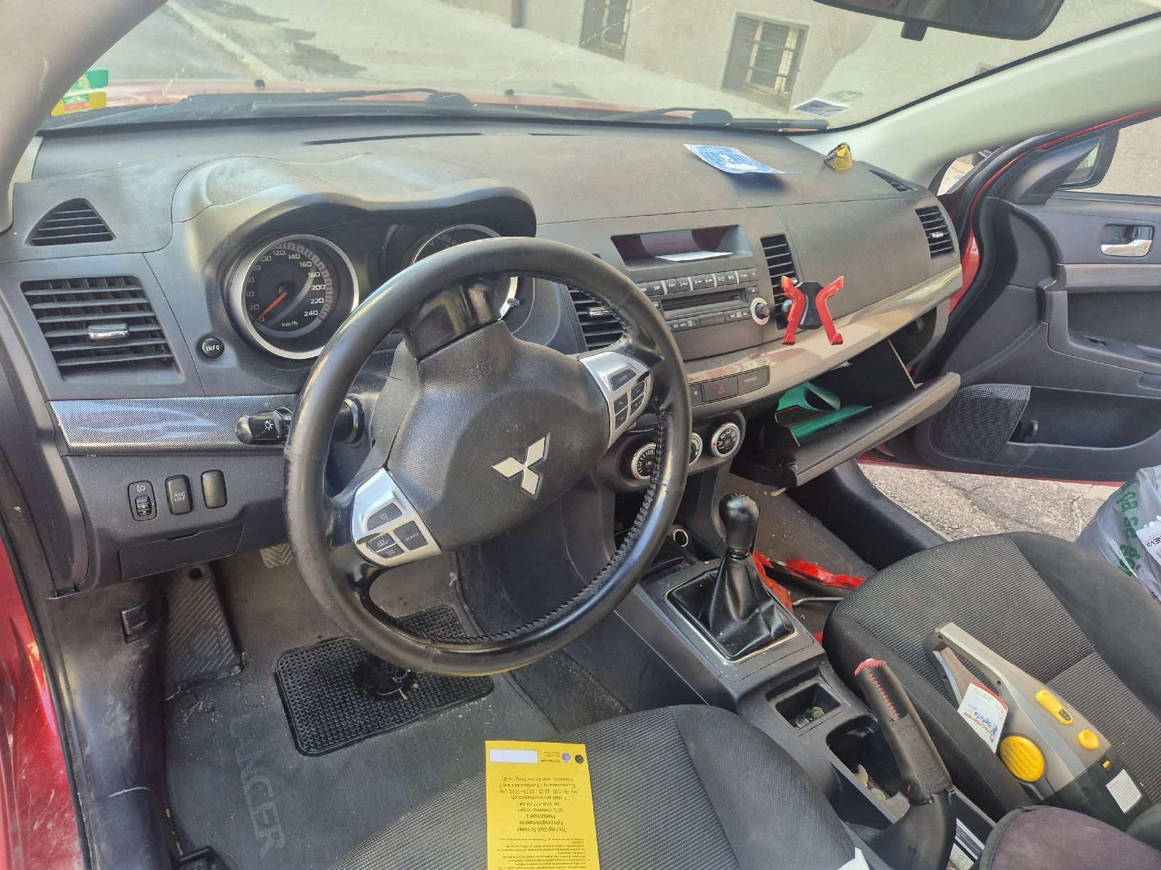 Mitsubishi Automobili: Mitsubishi Lancer X 2.0 Mivec (2008) – Difettoso da La Chaux-de-Fonds venduto da IarSyd 7