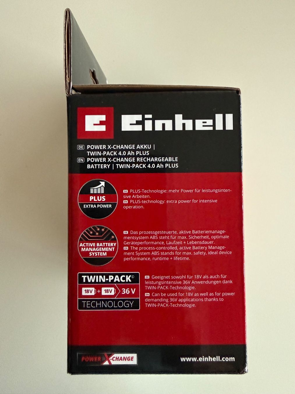 Einhell Caricatori & Batterie: Einhell batteries PXC Plus Twin-Pack 18V 4.0Ah – Nuovo e nell'imballaggio originale da St-Gingolph venduto da GoldenKeys 1