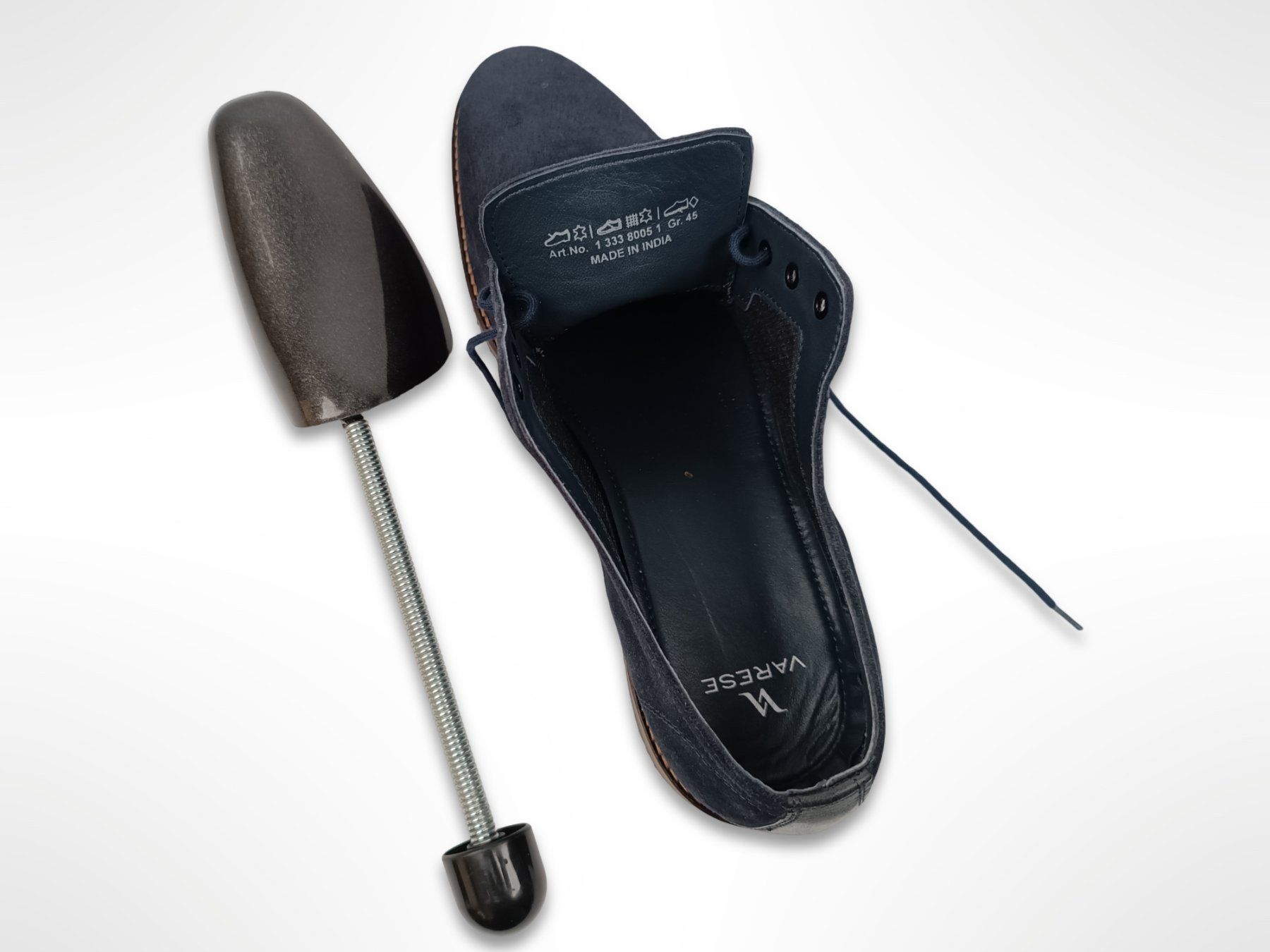 Herrenschuhe: VARESE Blauer Businessschuh Gr. 45 – Gebraucht aus Suhr von Restwert_Suhr 6