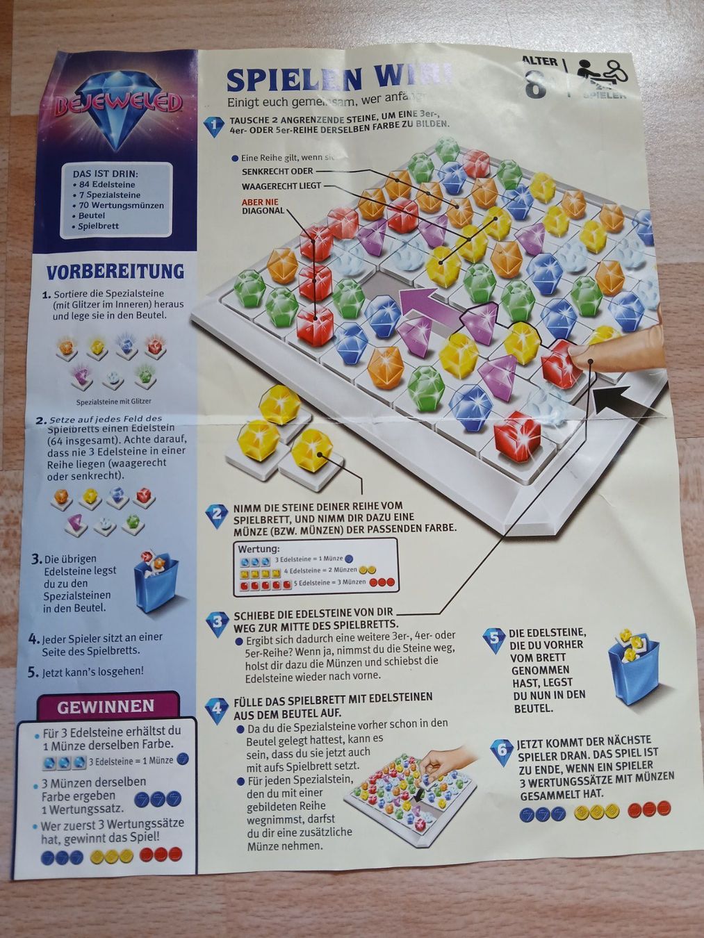 Hasbro Giochi: Bejeweled Spiel – Usato da Bärschwil venduto da kik_c28v 1