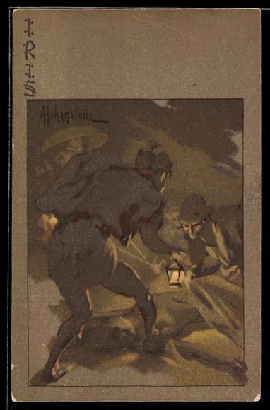 Ansichtskarten: Karl Adolfo Hohenstein: Iris, Opernszene – Gebraucht aus Berlin von bartko-reher