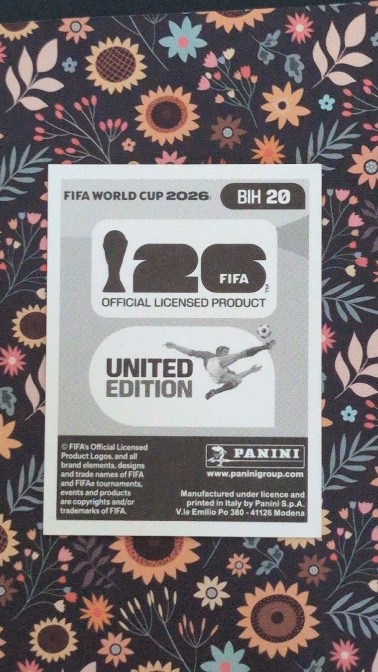 Panini Carte collezionabili: BIH 20 - PANINI - FIFA WM 2026 – Nuovo (secondo la descrizione) da Bauma venduto da tobiaskl 1