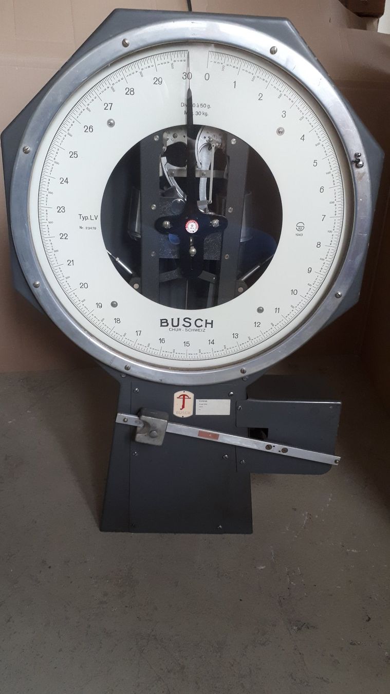 Busch Bilance e pesi: Busch Waage, Oberteil als Deko – Difettoso da Madiswil venduto da 20gls