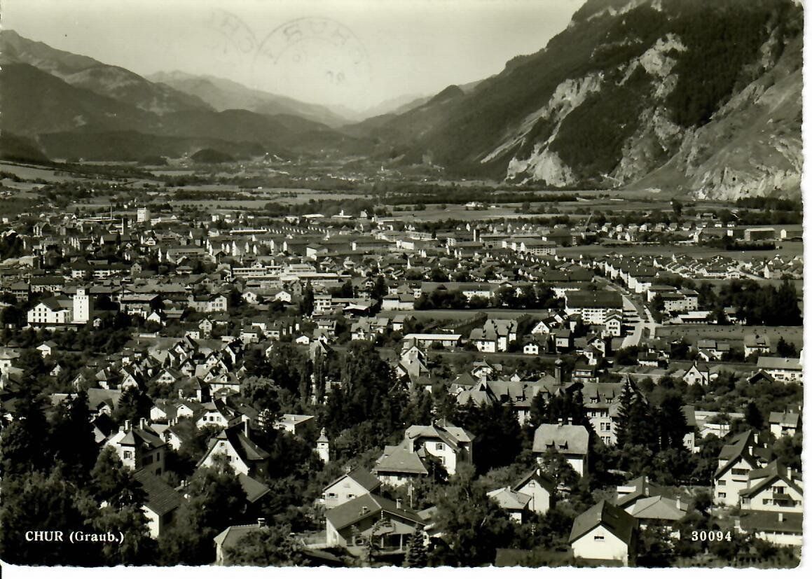 Ansichtskarten: Chur – Gebraucht aus Hochdorf von Ziegel-16
