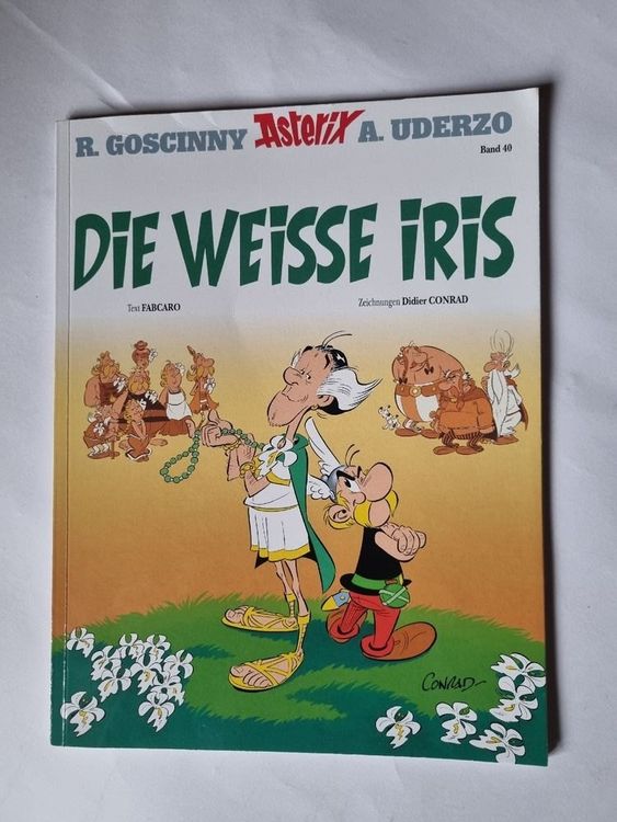 Asterix Band 40 Die weisse Iris