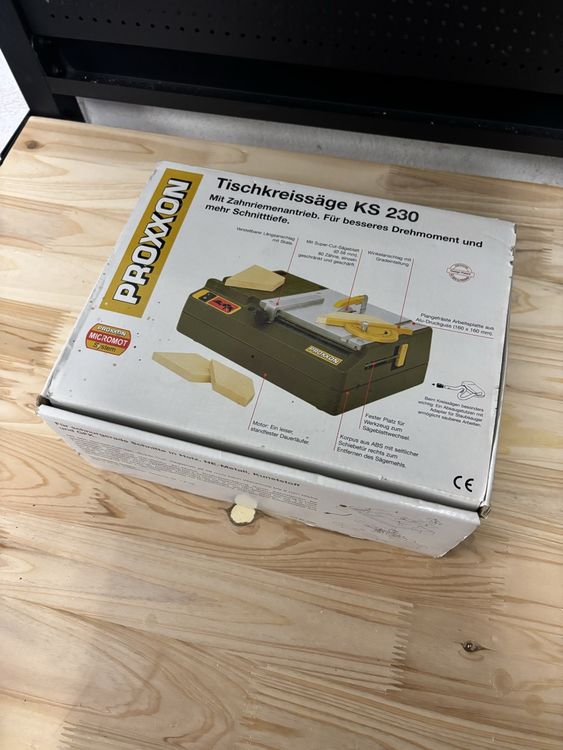 Proxxon Tischkreissäge KS 230 (Gebraucht) in Luzern für CHF 28