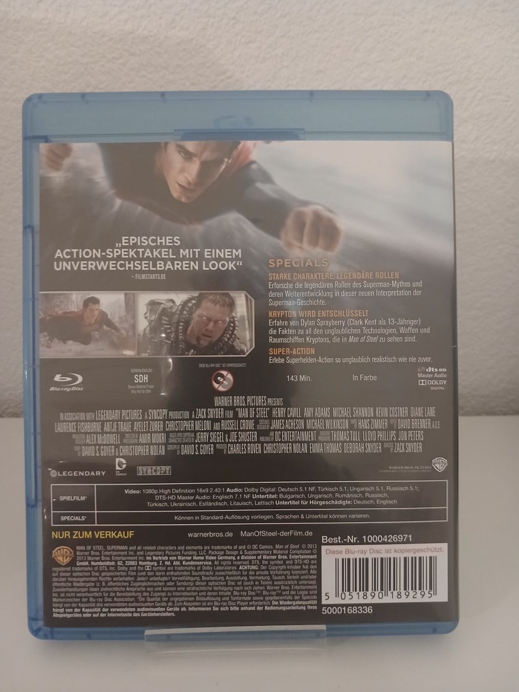 Tous les DVDs: Man of Steel – D'occasion à St. Margrethen SG par SamusAran 1