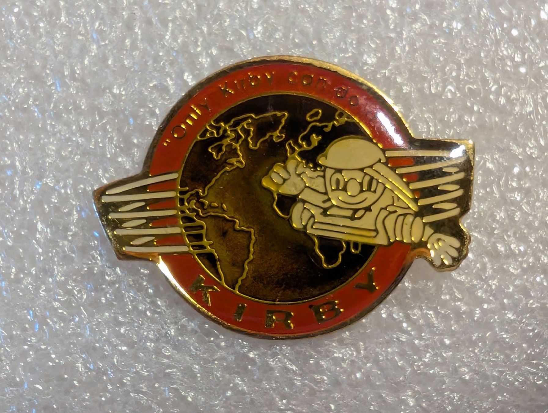 Placchette & Badge: Ansteckpin 276: Kirby – Usato da Oppligen venduto da Pin-Fall-Shop