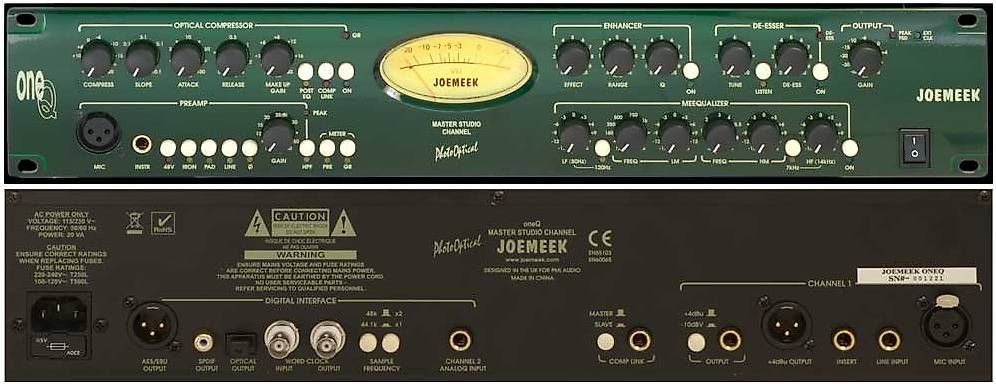 Equalizzatori: JoeMeek OneQ – Usato da Orbe venduto da arbre1000 1