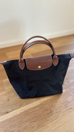 Handtasche Longchamp Le Pliage schwarz sehr guter Zustand