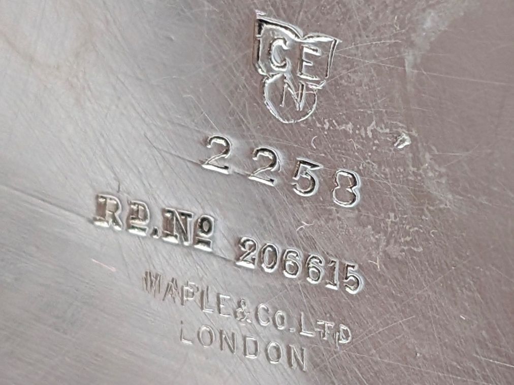 Altre Stoviglie: Antike viktorianische Eier-Menage Silber Maple & Co. 1892 – Usato da Winterthur venduto da gubbi79 1