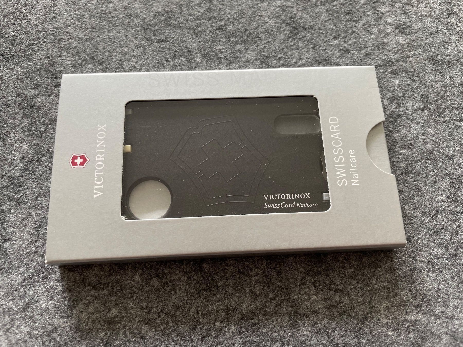 Victorinox Taschenmesser: Victorinox Nailcare schwarz – Neu (gemäss Beschreibung) aus Rümlang von euqinom16