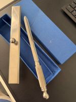 Brieföffner + Lineal aus Stahl