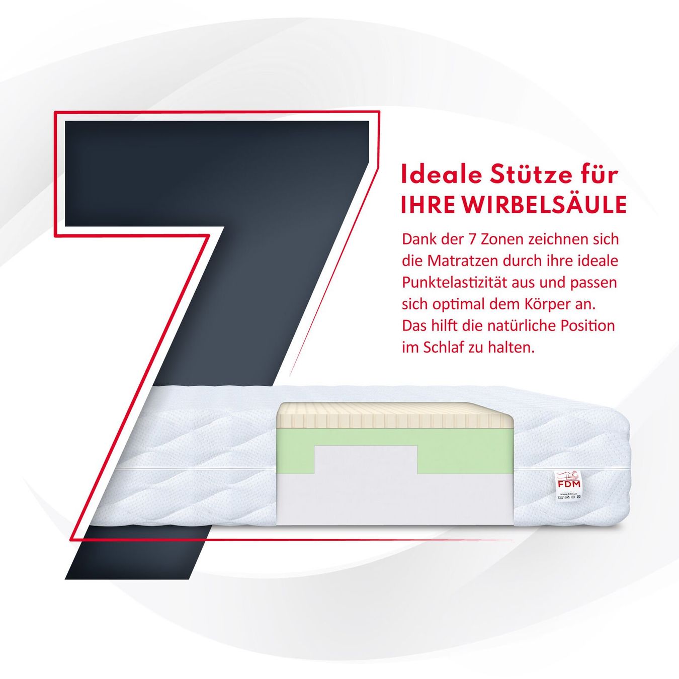 Materassi: Matratze BITONTO - H2/H3 - 15cm - 160x200 – Nuovo e nell'imballaggio originale da Wallenwil venduto da toesstal-vertrieb 3